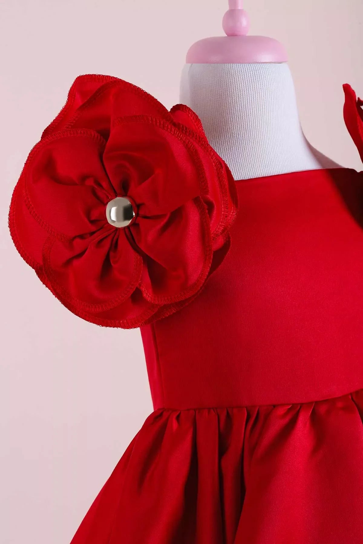 Rosa Red Party Dress