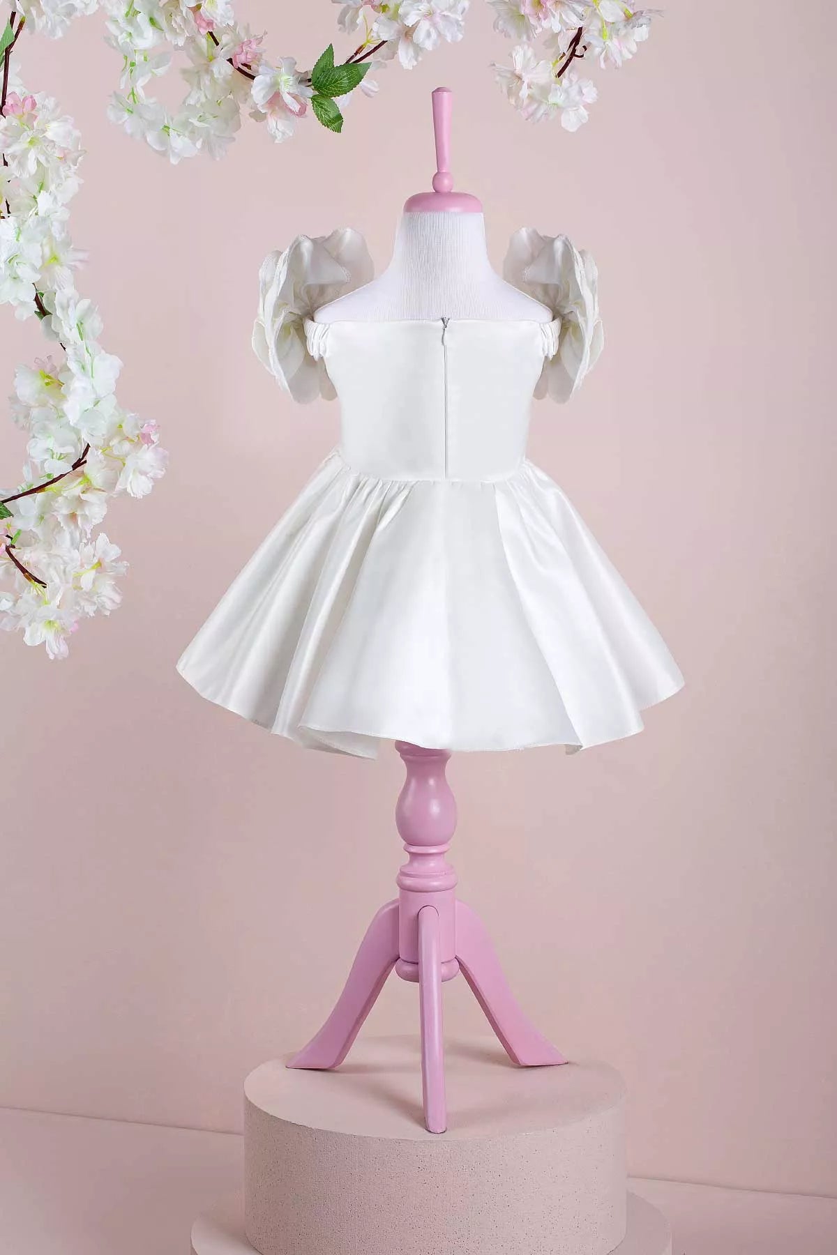 Rosa White Party Dress