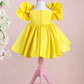 Rosa Yellow Party Dress