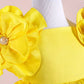 Rosa Yellow Party Dress