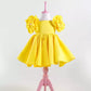 Rosa Yellow Party Dress