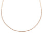 Thin Diamond Tennis Choker 14K by By Adina Eden