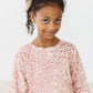 Rose Gold Velvet Sequin Dress