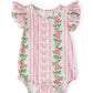 Rosebud Bows S/S Flutter Bodysuit