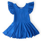 Royal Blue S/S Twirl Leotard