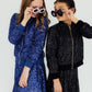 Royal Blue Sequin Jacket