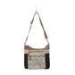 Double Zipper Shoulder Bag