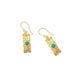 Shadow Woods Earrings in Gold