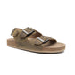 Mountain Path Leather Sandals In Suede
