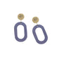 Infinitiy in Blue Earrings
