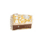 Golden Prairie Leaf Clutch Pouch