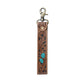 Daydreams Key Fob In Blue and Brown