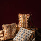 Beautiful Tapestry Crossbody Bag In Brown & White