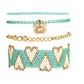 Love Unbounded Bracelet in Teal
