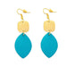 La Vida Earrings in Teal