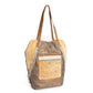 Golden Rise Paisley Tote Bag