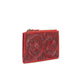 Bloom on the Range Credit Card Wallet in Scarlet