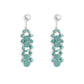 Seraphah Dimensional Earrings In Turqoise