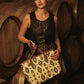 Desert Sky Star Tote Bag In Off White and Black