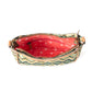 Harvest Chevron Crossbody Bag In Orange