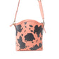 Prairie Sage Spotted Shoulder Bag In Peach
