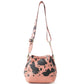 Ranch Holstein Heritage Bucket Bag Peach & Black