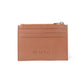 Pastel Desert Sunrise Credit Card Holder In Brown and Yellow