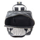 Grasslands Meadow Backpack In Black and White