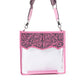Pearlton Prairie Clear Bag In Pink