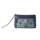 Lovely Garden Walls Clutch Bag In Blue
