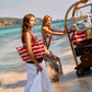 Saint Tropez Tote Bag In Red