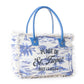 Saint Tropez Tote Bag In Blue & White