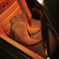 Crystal Creek Booties In Off White