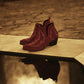 Trail Runner Booties In Peach