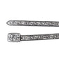 Desert Silver Moon Women's Belt In Black