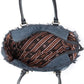 Coastal Steel Upcycled Tote in Blue