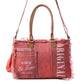 Coastal Steel Upcycled Tote in Red