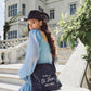 St. Tropez Explorer Shoulder Bag in Indigo