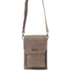Padrina Trail Leather Bag In Dark Brown