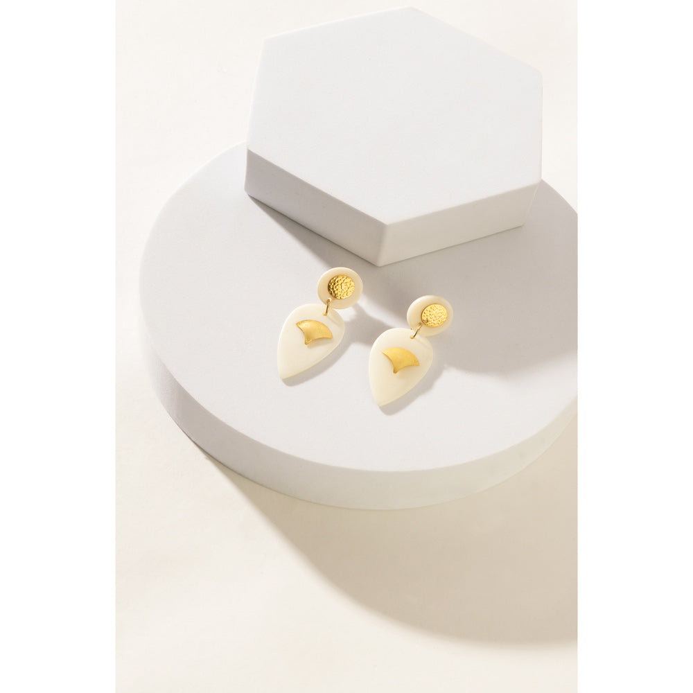 Moon Angel Earrings