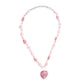 Desert Rose Heart Necklace