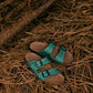 Wildlfower Wanderer Sandals In Turquoise