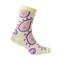 Sunshine Swirl Suzie Socks In Cream