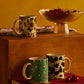 Sippinâ€™ in the South Ceramic Mug in Black Leopard Print