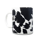 Sippinâ€™ in the South Ceramic Mug in Black Leopard Print