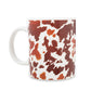 Sippinâ€™ in the South Ceramic Mug in Brown Leapard Print