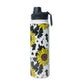 Moo & Bloom Stainless Steel Water Bottle in Sunflower Yellow