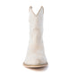 Desert Pearl Ankle Boots in Cream