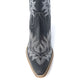 Desert Pearl Ankle Boots in Coal Black