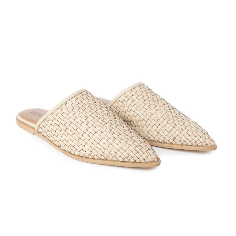 Spurloom Braided Sandals in Grey